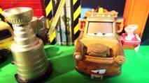 Pixar Cars REACT to The Screaming Banshee with Lightning McQueen Mater Doc and Lizzie in Radiator Sp