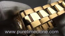 Swiss Replica Watches Replica Rolex Sky-Dweller 326938 YG White Dial on YG Bracelet A21J sku5074