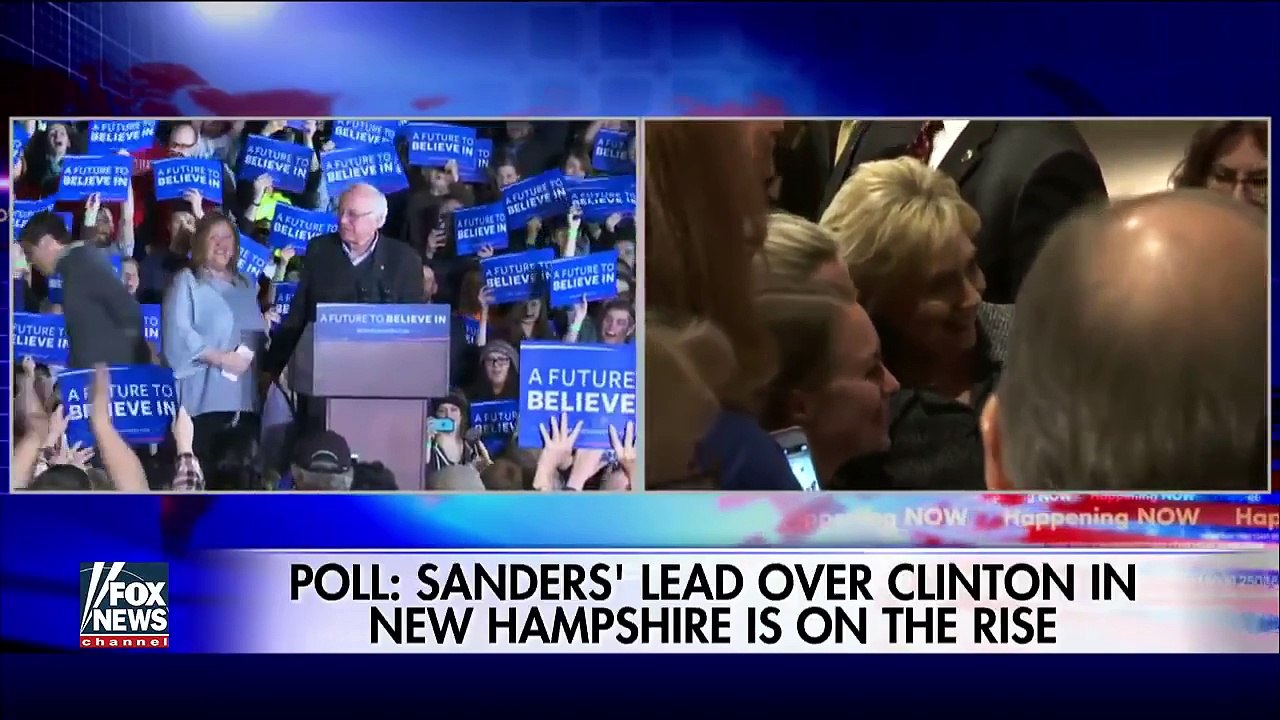 Poll: Sanders extends lead over Clinton in New Hampshire