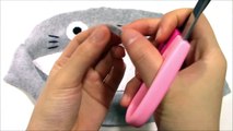 School DIYs: DIY Totoro Pencil Case DIY Cat Paw coin Leather Purse Quick Fix on Plaid skirt