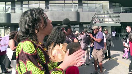 Protesto contra ausência de negros entre indicados ao Oscar