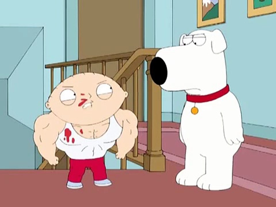 Family Guy #24 Stewie is on steroids