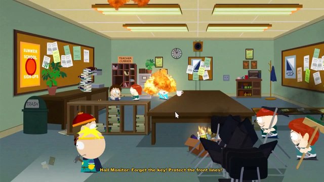 South Park The Stick Of Truth Walkthrough: Part 8 - School Break out! Pt 2