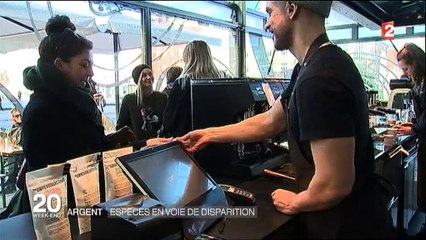 Le Danemark veut interdire l'argent liquide et favorise le paiement par téléphone - Regardez