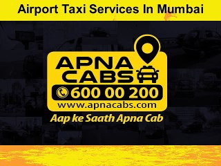 Airport Taxi Services In Mumbai