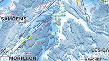 Descente de Marvel en luge - Morillon - Domaine Skiable du Grand Massif