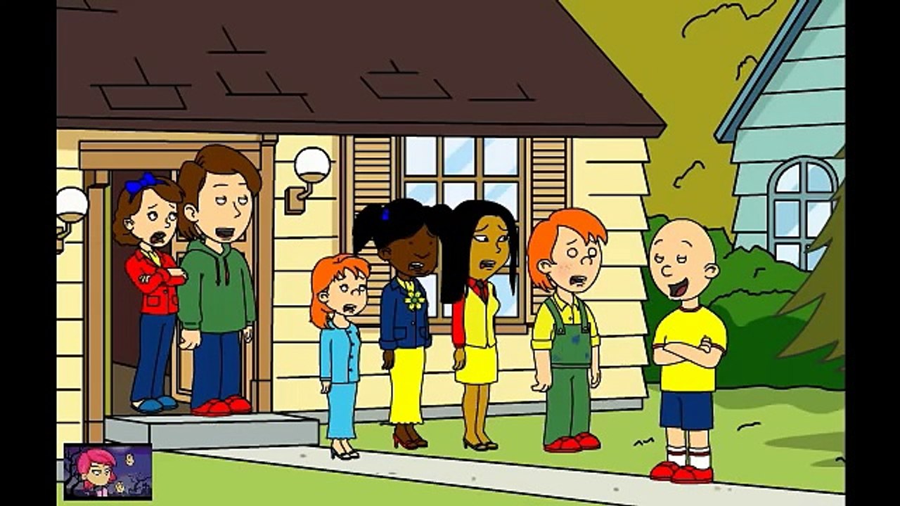 Caillou gets Grounded on Easter