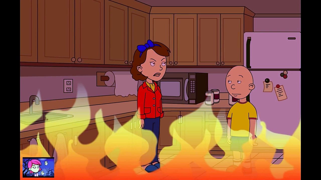 Caillou Gets Grounded on Mothers Day