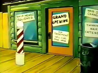 Heckle & Jeckle cartoons Hair Cut-Ups (1952) Terrytoons