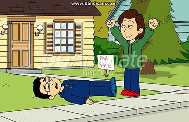 Caillous dad beats me up and gets grounded