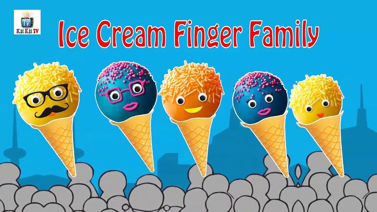 ♪ Finger Family Ice Cream #6 ♪ Nursery Rhymes For Children ♪ Kids Songs ♪