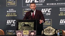 Conor McGregor: Believes Hes the No. 1 Pound-for-Pound (UFC 194)