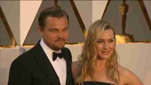 Leonardo di Caprio y Kate Winslet se reencuentran en la alfombra roja de los Óscar