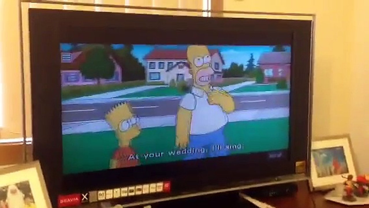 Dare Contest: Bart Simpson Skating Nude-The Simpsons Movie