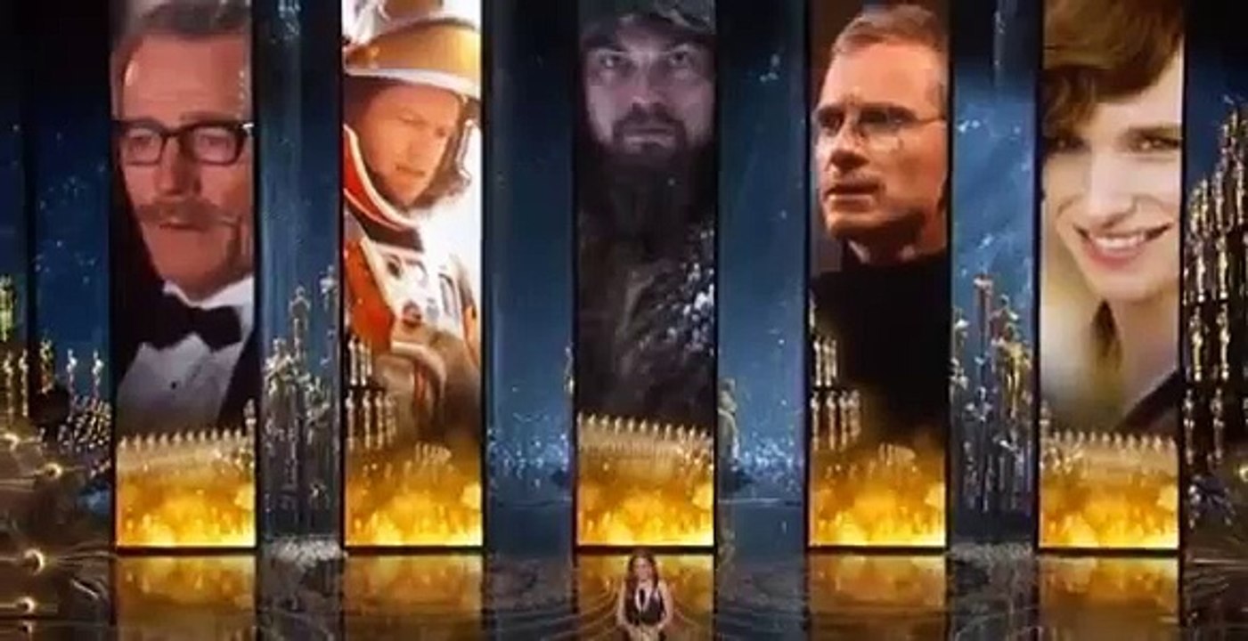 Leonardo Dicaprio wins his first Oscar ever - (The Oscars 2016)