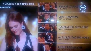 Leonardo DiCaprio WIN the Oscar Live 2016 || His reaction is amazing