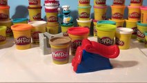 Play Doh Spiderman Play Set with a Play Doh Spider and Play Doh Web and crazy Spidermen colors