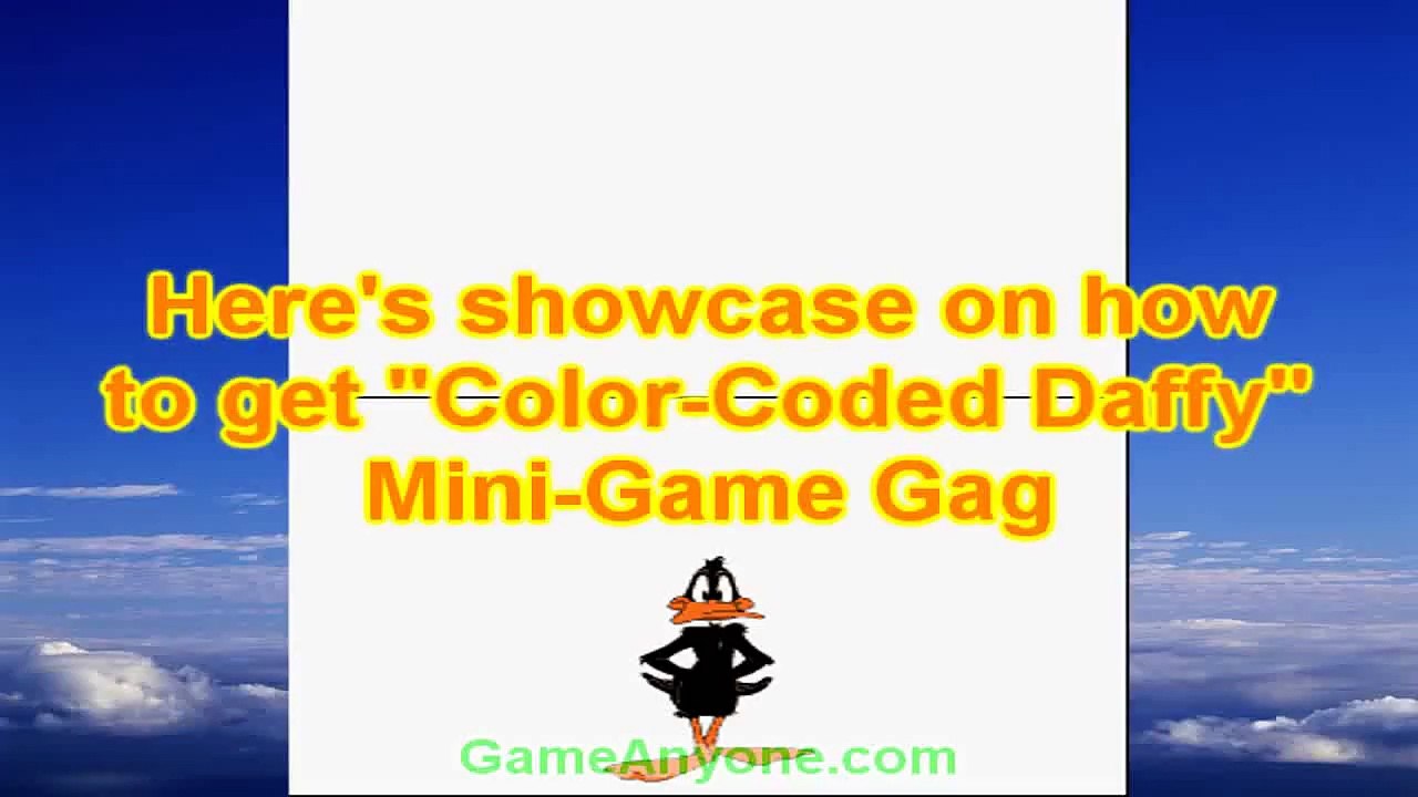 Looney Tunes: Duck Amuck (Extra 20) - Color-Coded Daffy