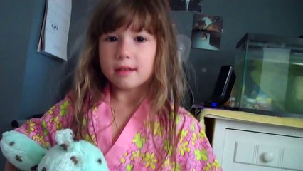 Little Girl Dances the Cha Cha Slide