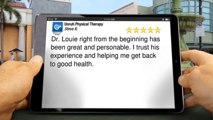 Unruh Physical Therapy Santa ClaritaIncredible5 Star Review by Steve K.