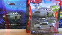 Cars 2 Prince Wheeliam #42 Diecast Chase Edition Disney Pixar toy review by Blucollection