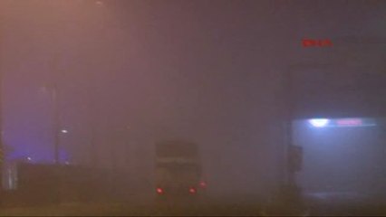 İstanbul'da Yoğun Sis Etkili Oluyor