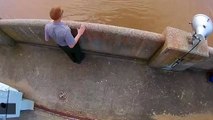 Here's A Giant Vortex Draining A Lake - YouTube