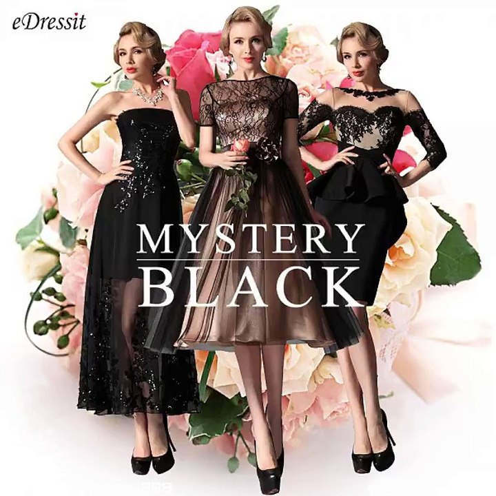 Chic black party dresses eDressit