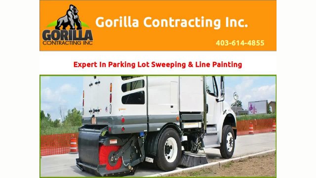 Parking Lot Sweeping and Other Property Maintenance Services