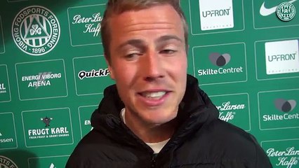 Målhelten Jeppe Curth efter sejren over AaB - YouTube