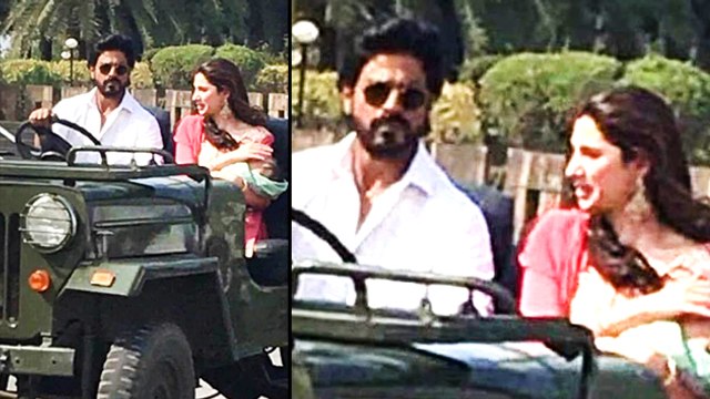 Shahrukh Khan Car Ride With Raees Actress Mahira Khan