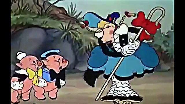 Dessin animé en français : Les trois petits loups