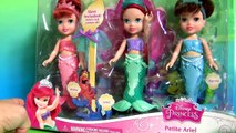 The Little Mermaid Ariel with Mermaids Sisters Set Attina Aquata Disney Petite Baby Doll