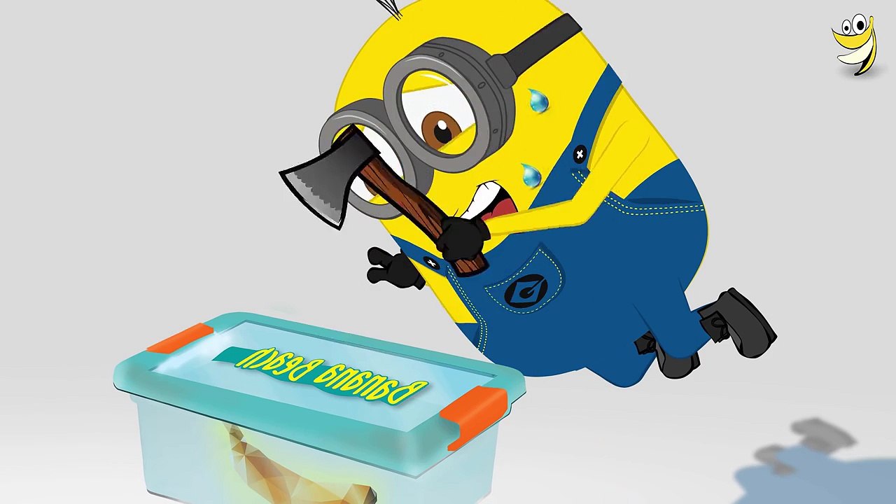 Minions Banana Box ~ Funny Cartoon - Minions Mi...