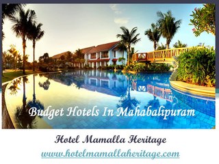 Budget Hotels In Mahabalipuram