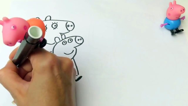Свинка Пеппа Раскраска. Новая серия - Мама Свинка Работает. Peppa Pig Coloring. Mummy Pig at Work.