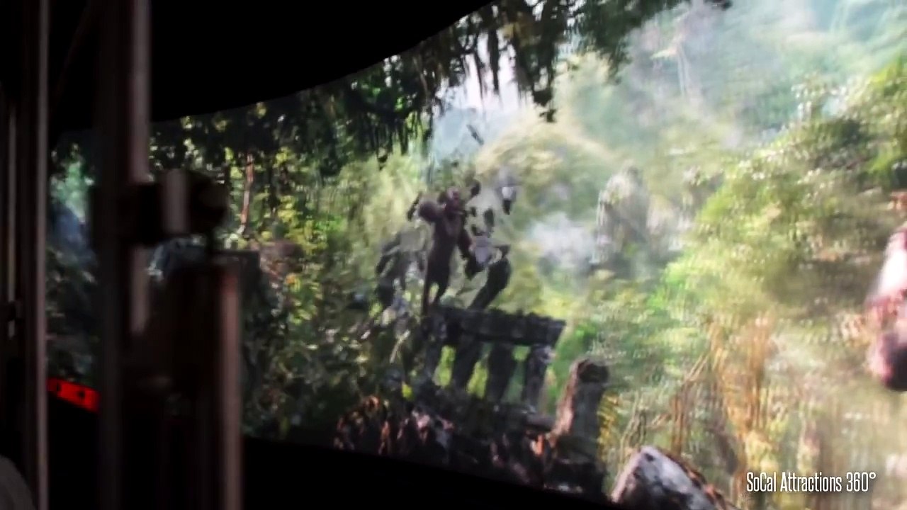 [Xtreme Low Light] King Kong 360 3-D Ride - Worlds Largest 3D Ride Experience - Universal