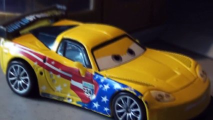 Pixar Cars with Jeff Gorvette from Cars2 , and some Real nice Corvettes, check it out.
