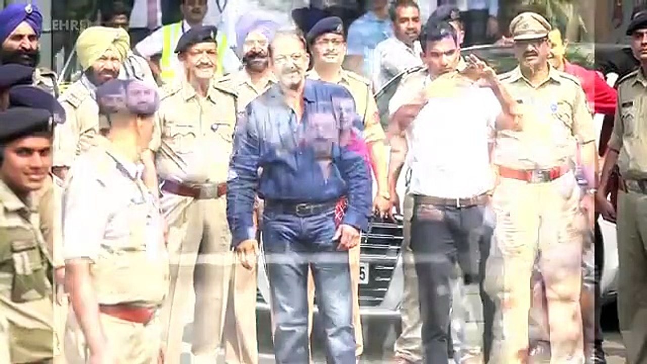 Salman Khan's Special WELCOME For Sanjay Dutt    LehrenTV