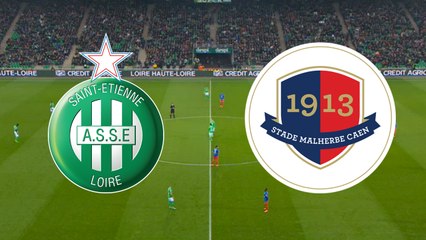 Le résumé du match ASSE - SMCaen
