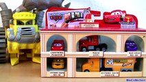 Disney Cars Trucks Mack Semi Truck Octane Gain Hauler, Lightning McQueen car-toy Screaming Banshee