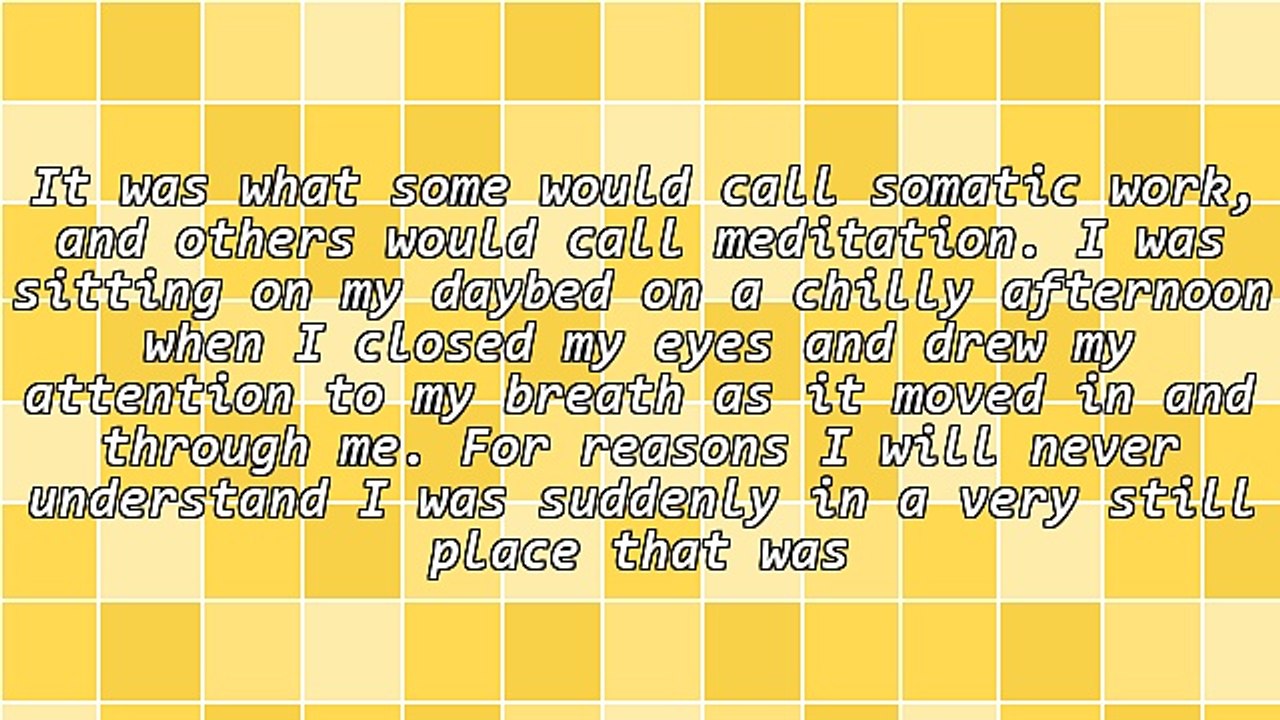 When LIfe Throws Us Lemons - Can We Accept Life on Life's Terms?