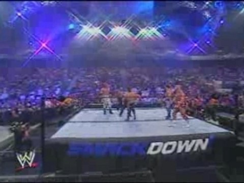 Mysterio & Edge & Cena Vs. Benoit & Guerrero & Angle