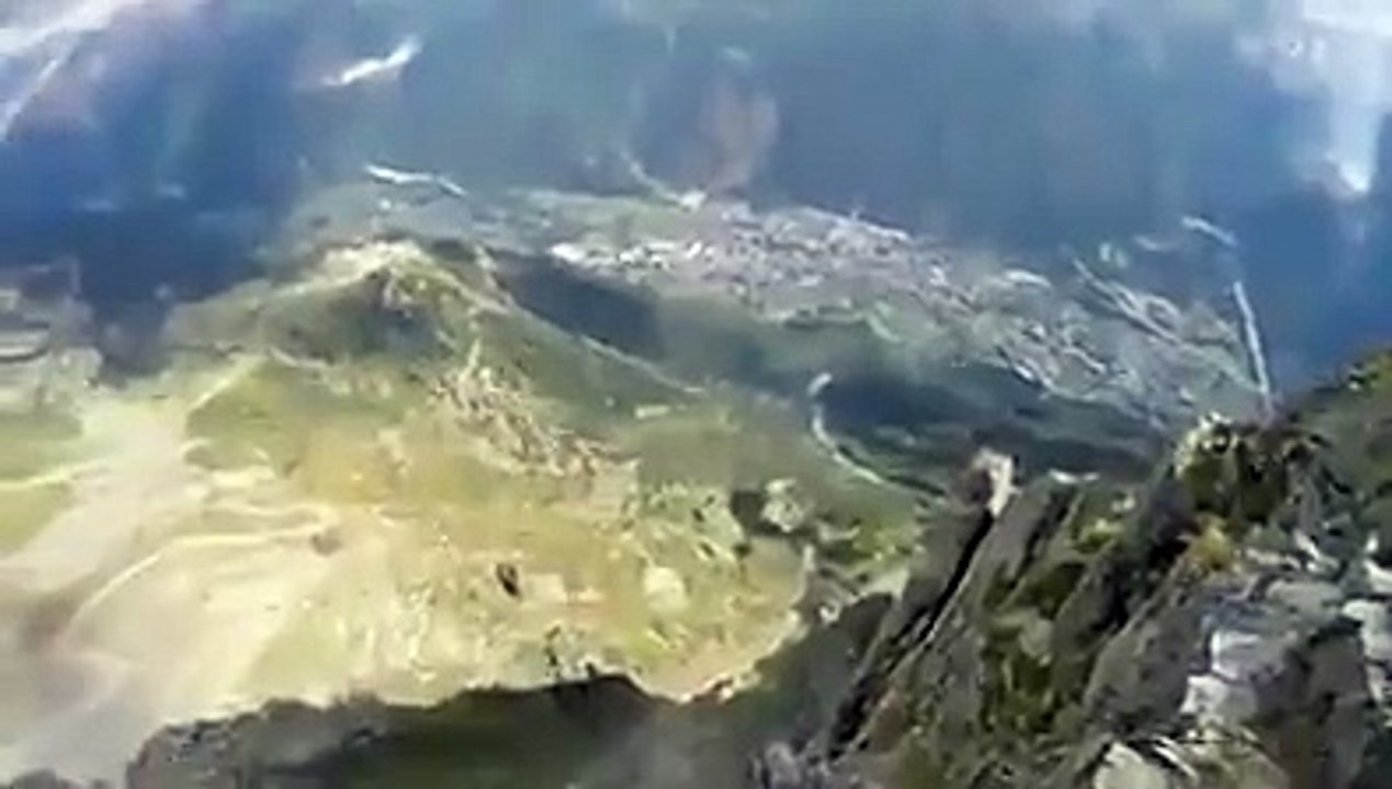 That feeling you get when you realize you just jumped off a mountain and nee