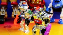 Imaginext Robot Wars Episode 6 TMNT Hulkbuster Batman Joker Rescue Bots Chase Shredder