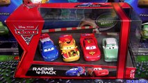 Cars 2 Denise Beam Racing 4-pack Target Exclusive Raoul CaRoule Disney Miguel Camino Diecast