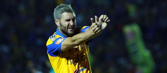 Le Kamehameha de Gignac après son superbe but !