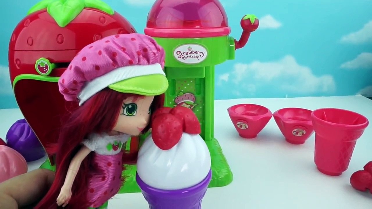 Heladería de Juguete Rosita Fresita Juegos- Strawberry Shortcake en Español