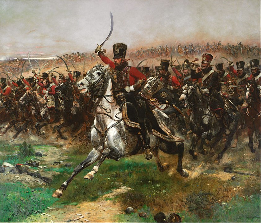Cavalry versus infantry