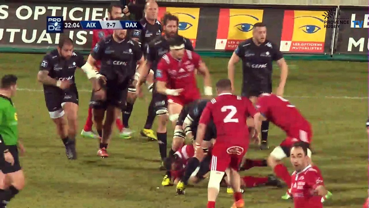 Provence Rugby / Dax - J20 Pro D2- Résumé